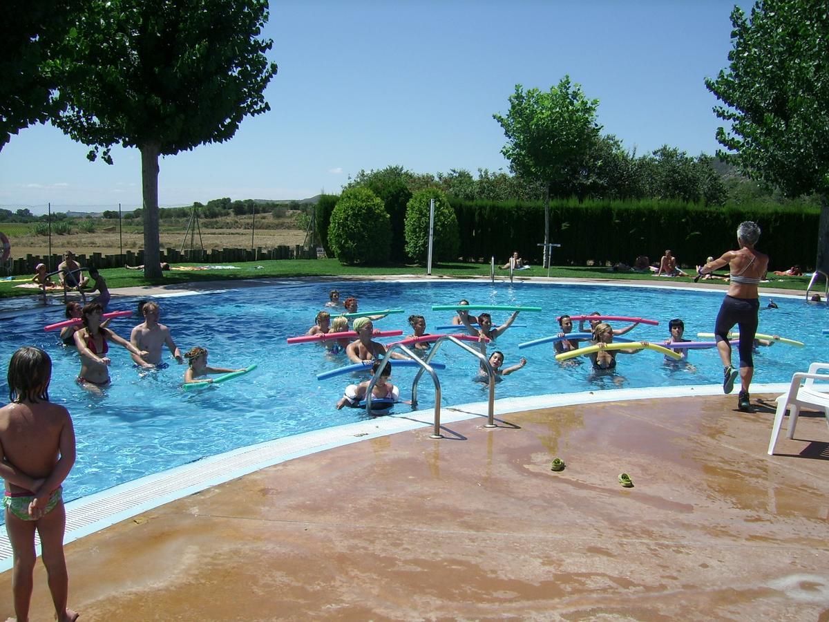 La Noguera Camping Sant Llorenç de Montgai Kültér fotó
